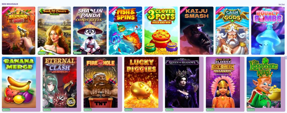 Machines à sous au Slotspalace Casino